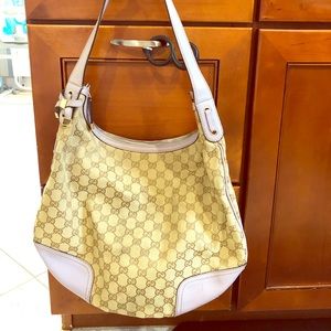 Authentic rare Gucci monogram shoulder purse